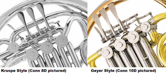 kruspe vs geyer french horn